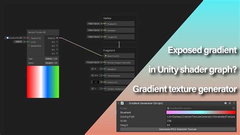 A magnifying glass. . Unity shader graph gradient exposed